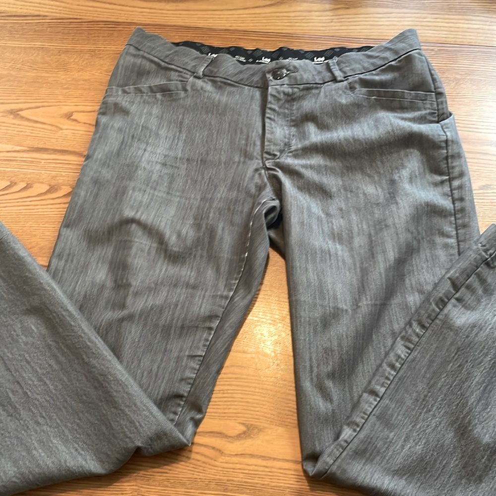Lee Stylish Gray Women's Pants